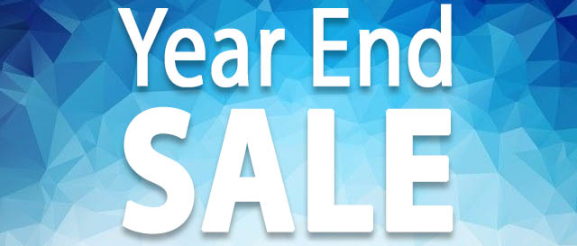 Year End Sale Starts Now
