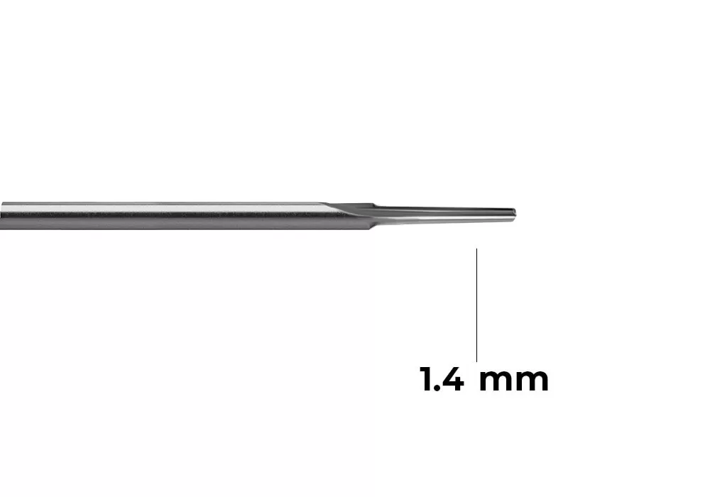 Anspach Fluted Router, 1.4 mm x 12.8 mm