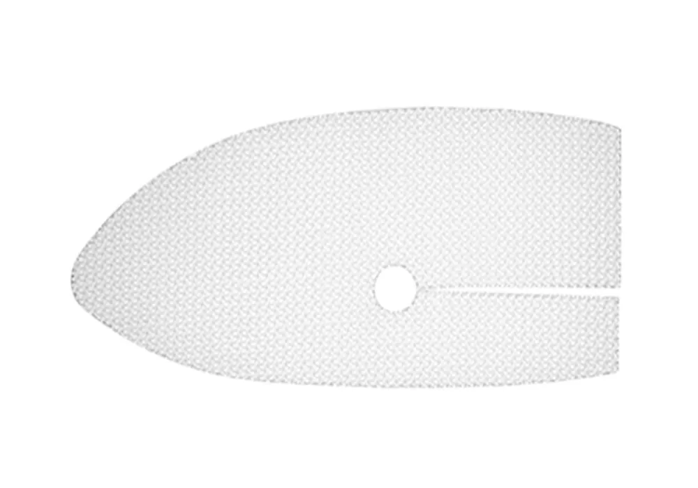 Bard Davol Mesh Large Pre-Shaped Monofilament Polypropylene With Keyhole, 13.7 cm x 5.9 cm