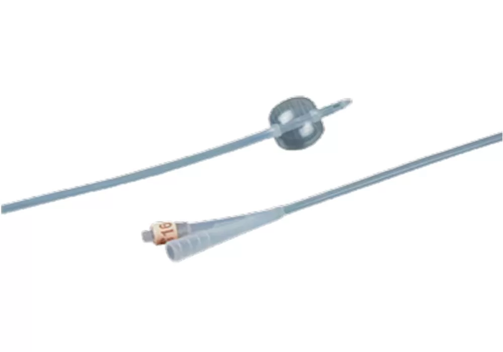 Bard Bardex All-Silicone Foley Catheter (Made Entirely Of Silicone Elastomer), 14Ch/Fr (4.7 mm), 5cc Ribbed Balloon