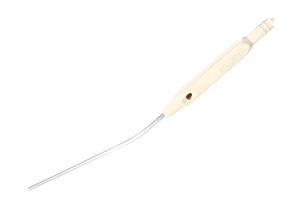 Conmed Frazier Surgical Suction Instrument, 8Fr With Control Vent And Obturator (Bend With Obturator In Place)