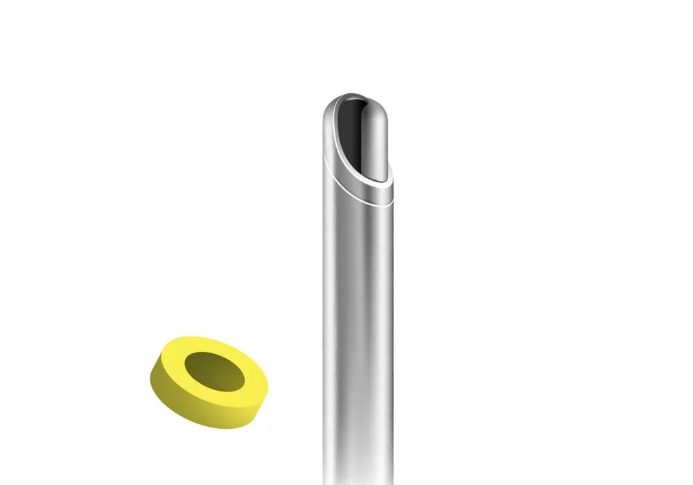 ConMed Linvatec 4.2 mm Merlin® Full-Radius Resector Pre-Bent Extended Length Blade, Concave, 15°, 19.0 cm