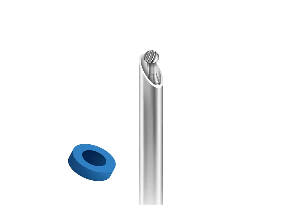 Conmed Linvatec 5.5 mm Sterling® Spherical Bur, 13.0 cm