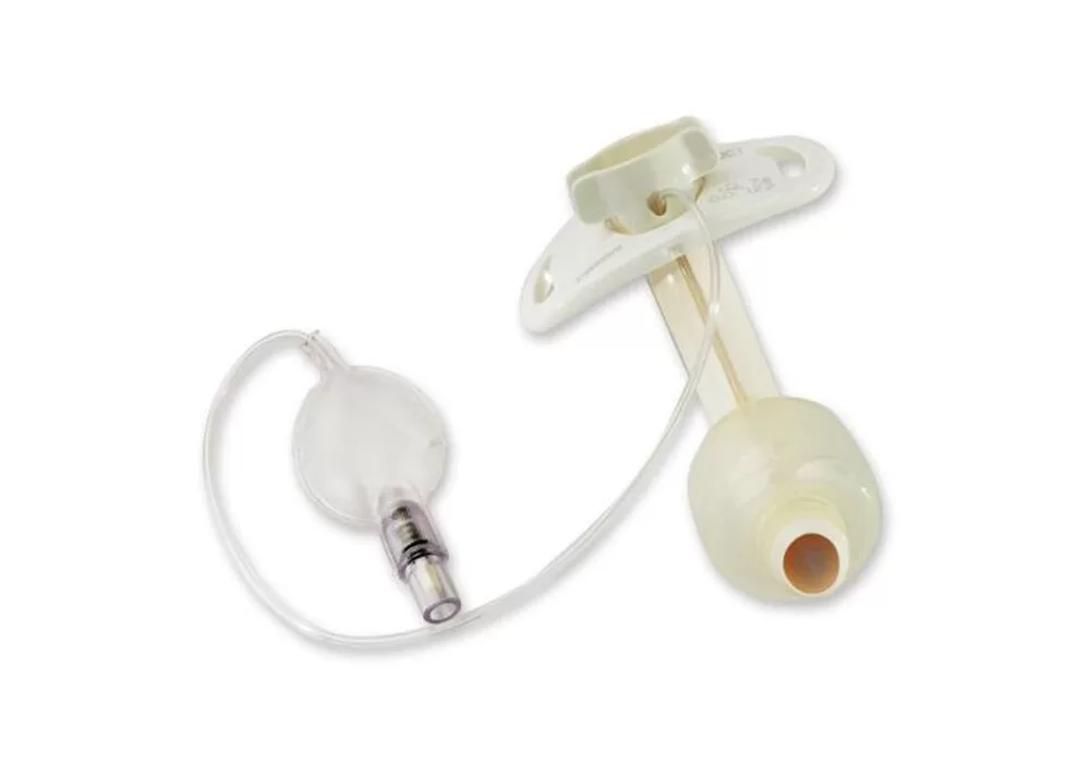 Covidien Shiley Tracheostomy Tube Cuffed With Disposable Inner Cannula Fenestrated Size 4, O.D.9.4 Mm, 8.9 Mm, Lenght 62 Mm