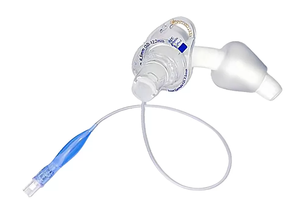 Covidien Shiley Flexible Tracheostomy Tube With Taperguard Cuff, Disposable Inner Cannula, 7.5mm I.D., 10.8mm O.D., 6.5mm Cannula I.D.