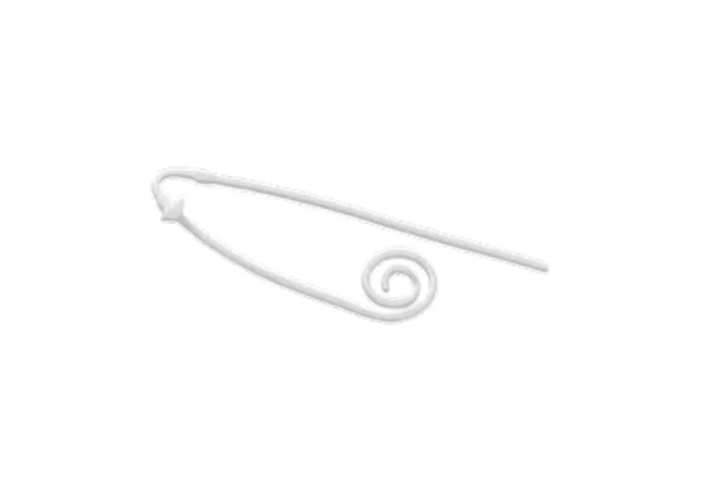 Covidien Argyle Peritoneal Dialysis Catheter, Curl Cath, 2 Cuff, 57cm