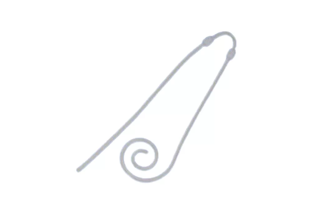 Covidien Argyle Peritoneal Dialysis Catheter Swan Neck Curl Cath, 2 Cuff Left, 62.5cm