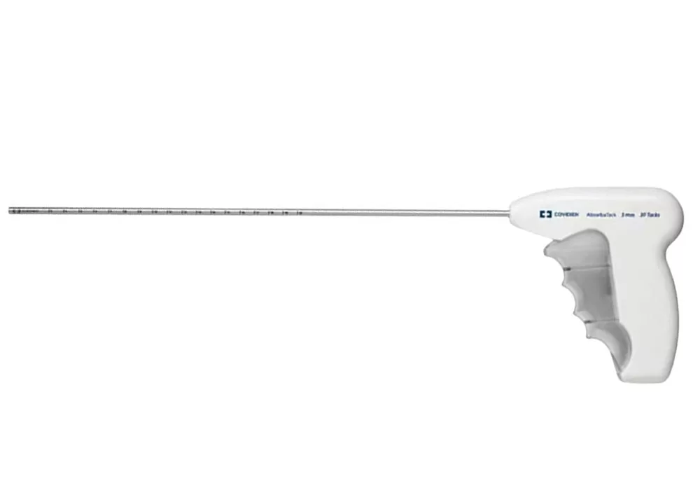 Covidien Absorbatack Short Tacker 5 mm Fixation Device With 20 Violet Absorbable Tacks (Temp Sensitive)