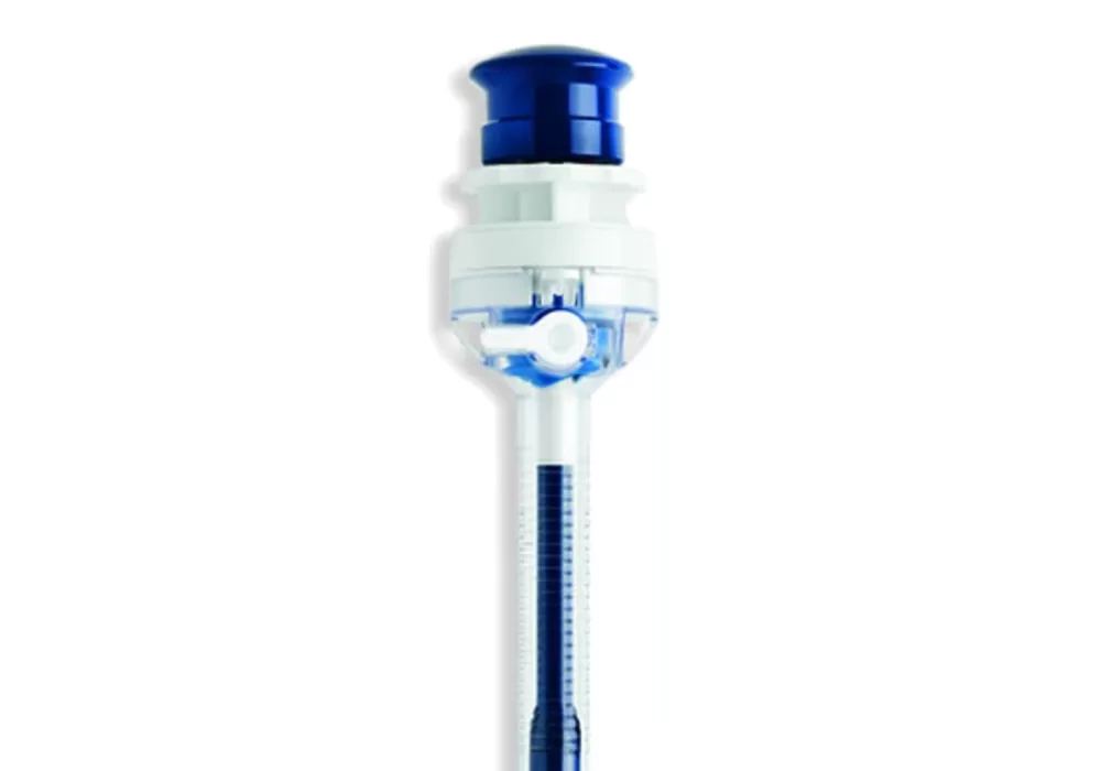 Covidien VersaOne™ Bladed Trocar with Fixation Cannula, Standard Length 12 mm