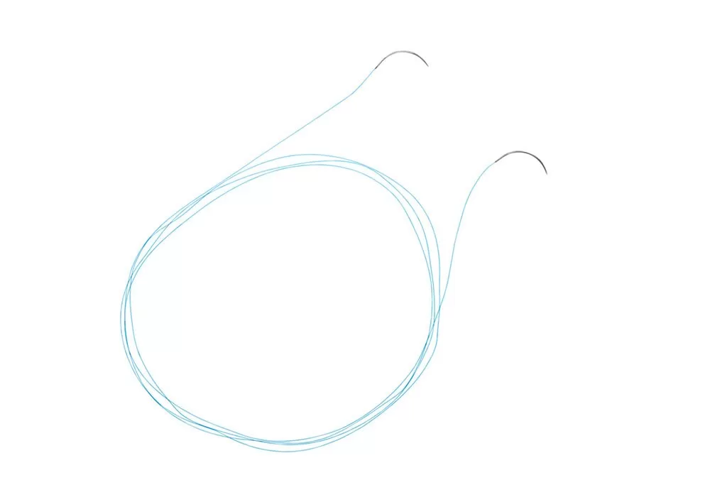 Covidien 0 30" Surgipro Blue Monofilament Polypropylene Suture Gs-22 27 mm 1/2C Taper ( of 36) (Blue)