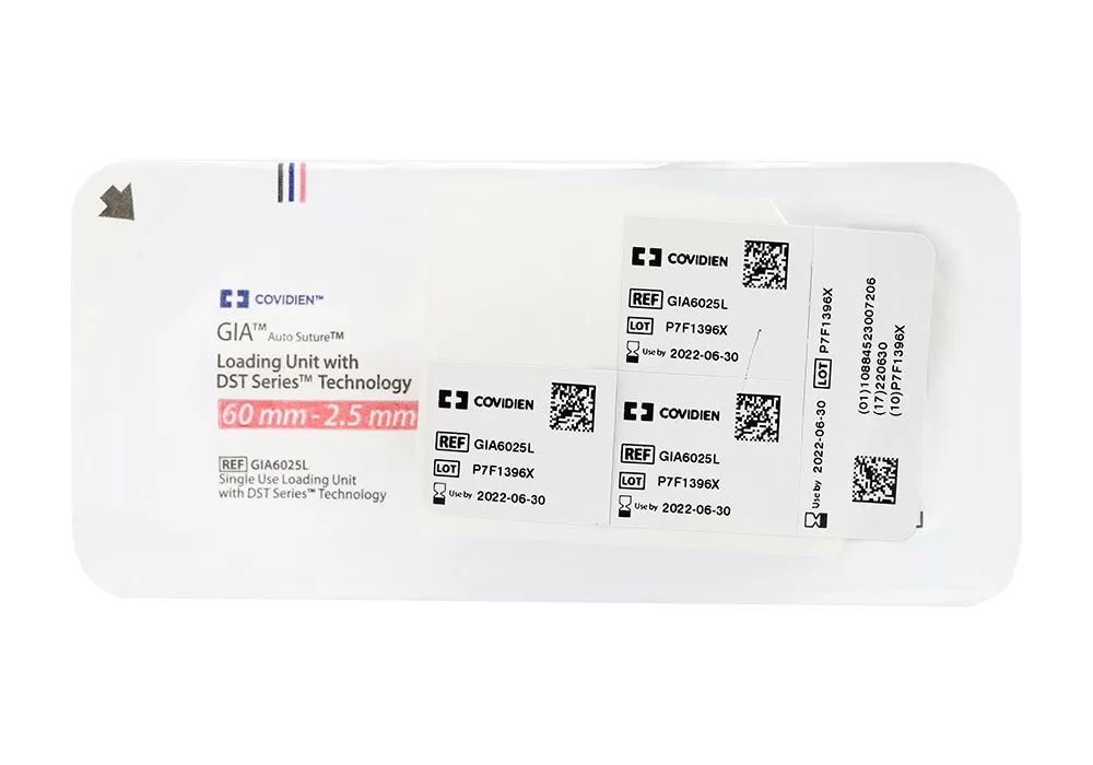 Covidien GIA Auto Suture Stapler with DST Series Technology 60 mm-2.5 mm