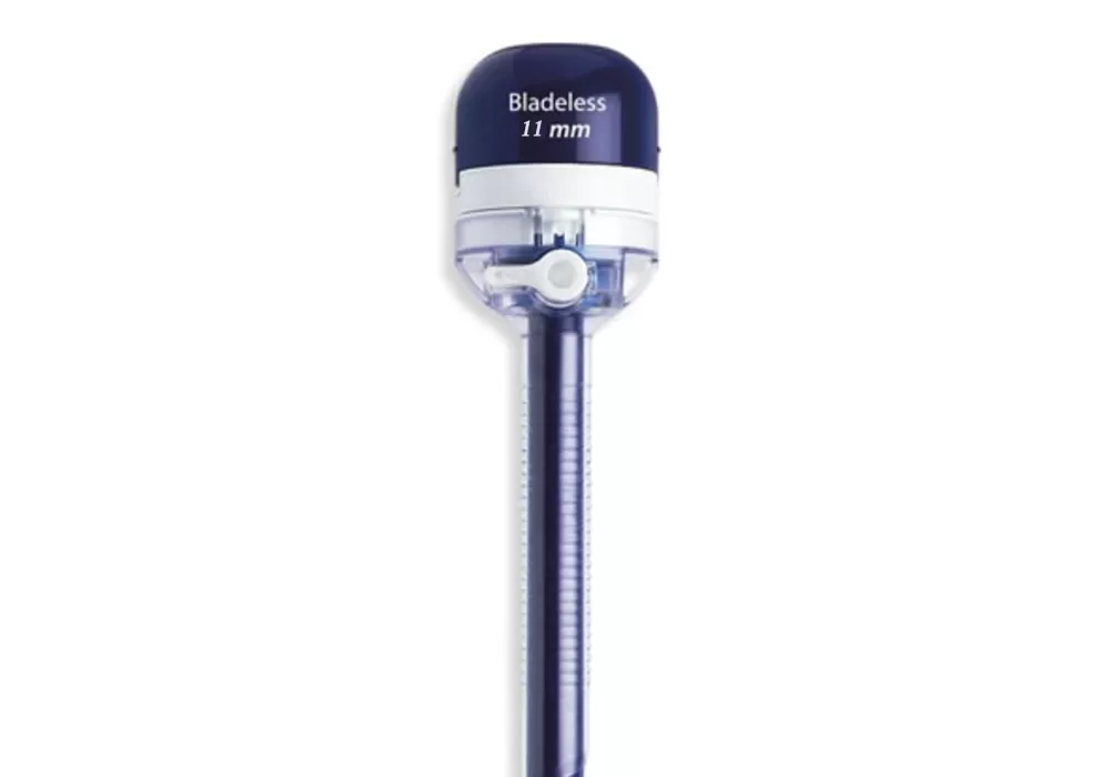 Covidien VersaOne™ Bladeless Trocar with Fixation Cannula, Standard Length 11 mm