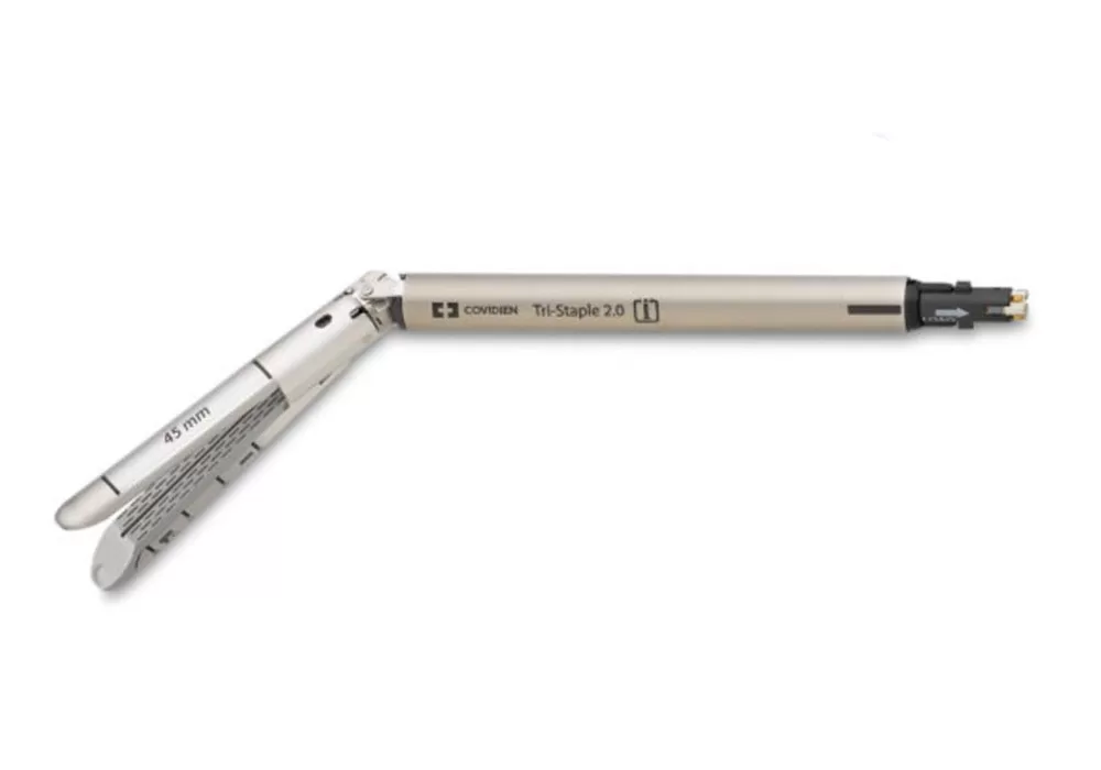 Covidien Tri-Staple 2.0 Gray Curved Tip Intelligent Reload And Introducer, 30 mm Extra Thin/Vascular
