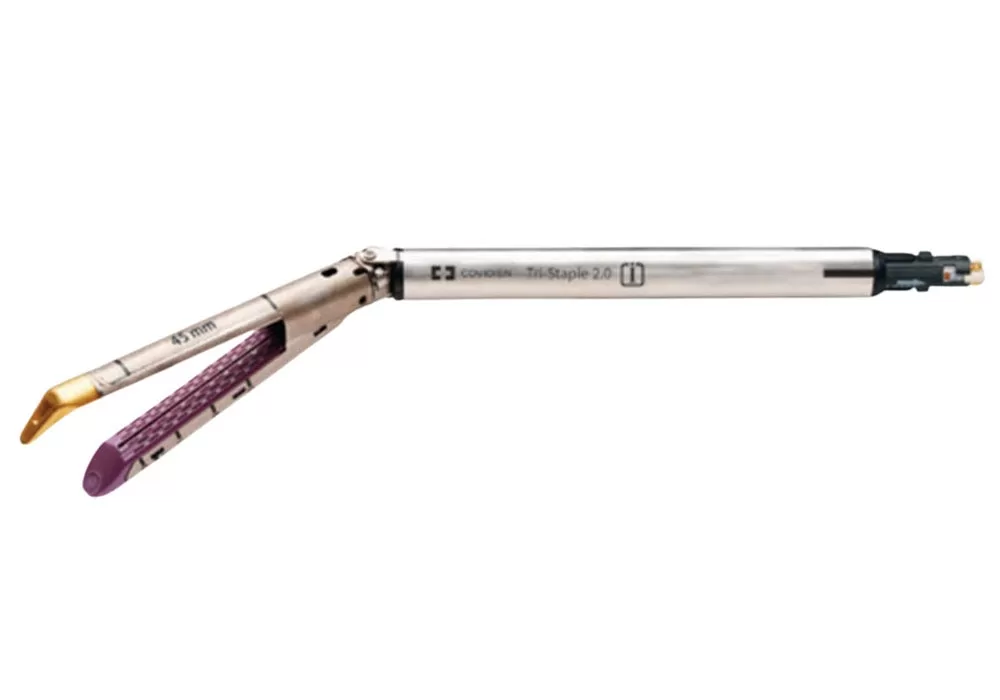 Covidien Tri-Staple 2.0 Curved Tip Intelligent Reload And Introducer, 45 mm Medium/Thick