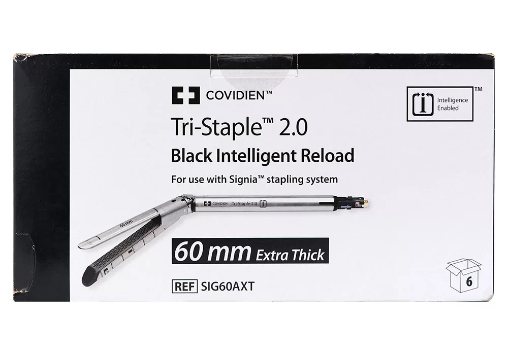 Covidien SIG60AXT 60 mm, Extra Thick, Tri-Staple 2.0, Black Intelligent Reload