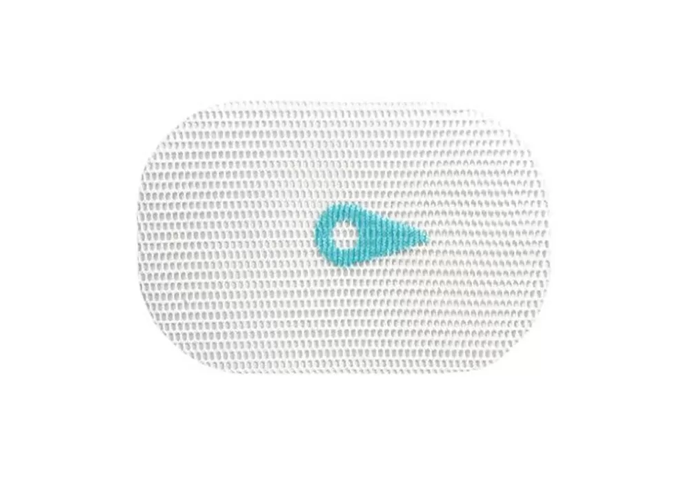 Covidien Symbotex Composite Mesh Monofilament Polyester With Absorbable Collagen Film And Marking, 15 cm x 10 cm