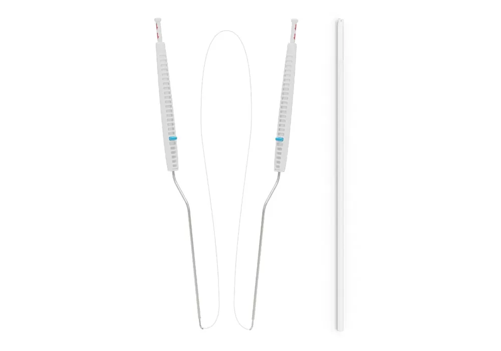 Durastat Device For Dural Repair (Contents: (2) Durastat Delivery Devices, (1) Nonabsorbable PTFE Surgical Suture 5-0 Usp 24in, 2X Taper Point 1/4C, (1) Knot Pusher