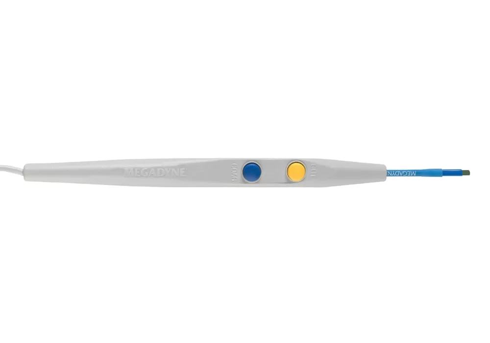 Ethicon MEGADYNE™ Button Switch Pencil with E-Z CLEAN™ Electrode and holster, 10 ft