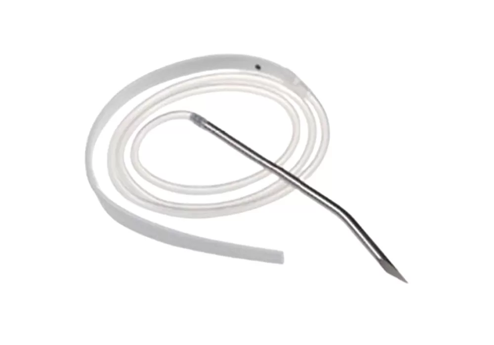 Ethicon Blake Silicone Drain, 10 mm Flat, Full Fluted