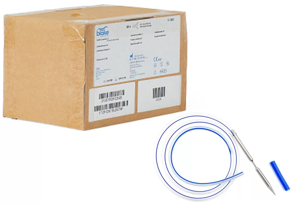 Ethicon Blake Silicone Drain, 10Fr Round, Hubless With 1/8" Trocar