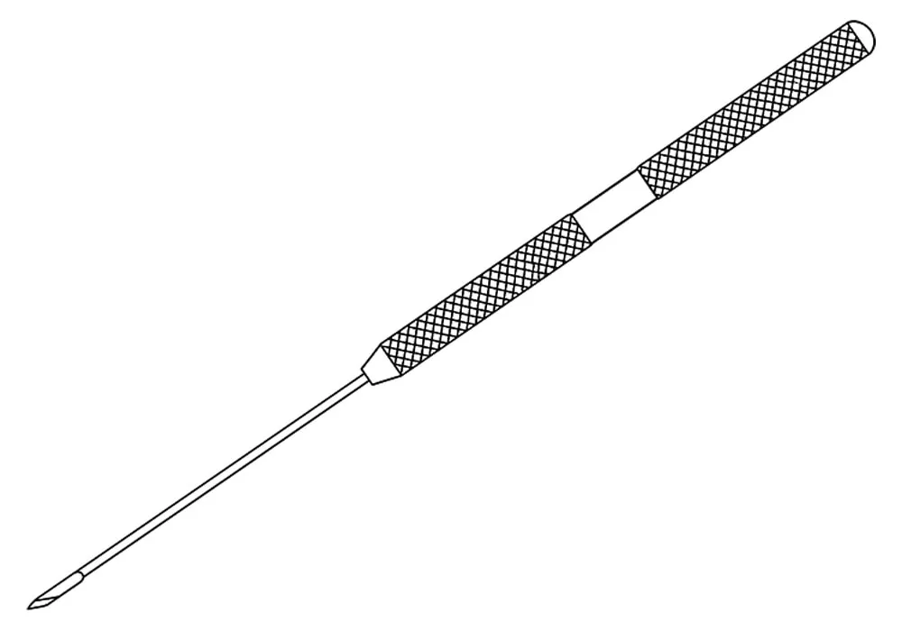 Gyrus Acmi Myringotomy Knife Disposable Lancet Blade, Round Handle