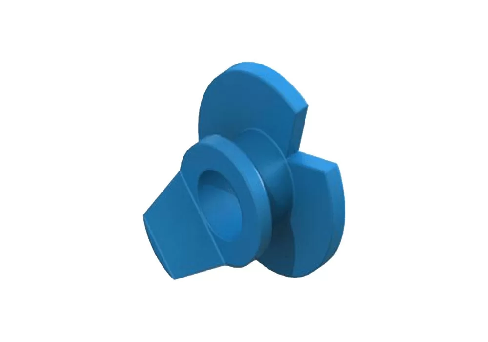 Gyrus Acmi Paparella 2000 Ventilation Tube W/Butterfly Flange, 1.14mm I.D., Ultrasil Soft Silicone