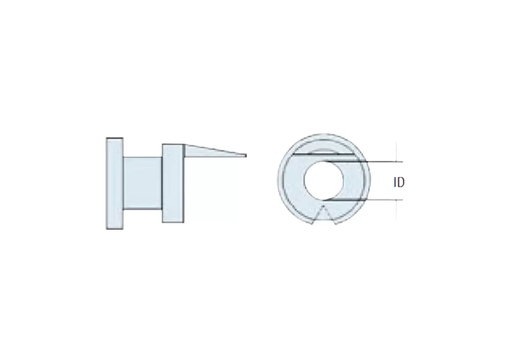 Gyrus Acmi ENT Paparella-Type Vent Tube, Ultrasil Silicone, 1.02mm I.D.