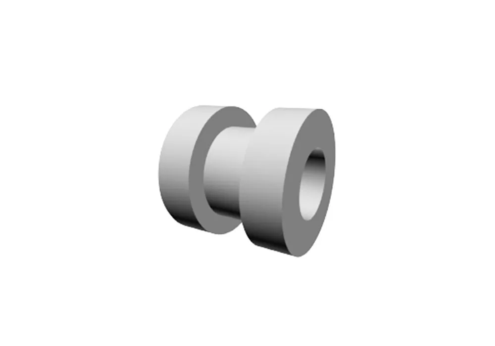Medtronic Xomed Donaldson Type Activent Antimicrobial Ventilation Tube, Silicone/Silver Oxide 1.14mm I.D.