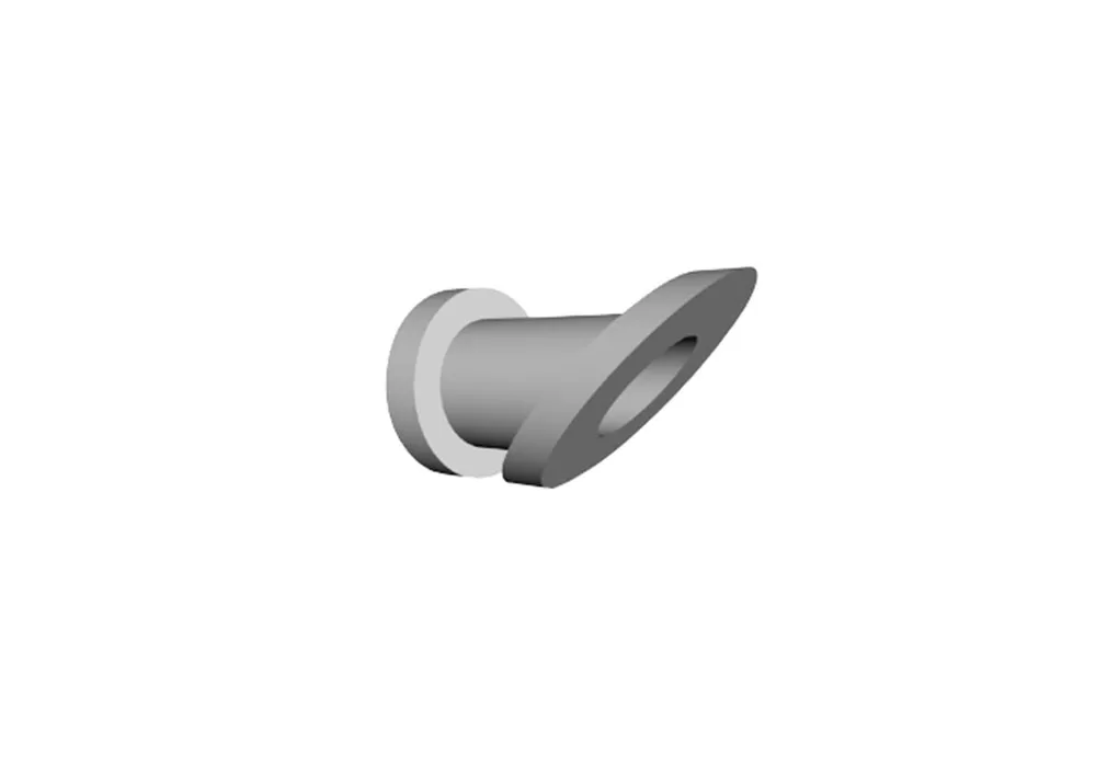 Medtronic Xomed Armstrong Activent Beveled Grommet Antimicrobial Ventilition Tube, Silicone/Silver Oxide 1.14mm I.D.