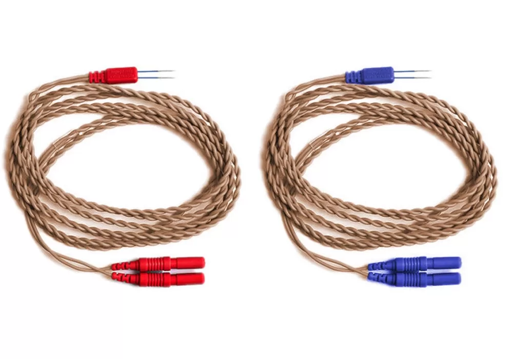Medtronic Paired Subdermal Electrodes with Subdermal Ground Electrode and Subdermal Stim Return, 2 Channel ((1) Red/Green Wire, (1) Red/Blue Wire) (Two Piece Kit)
