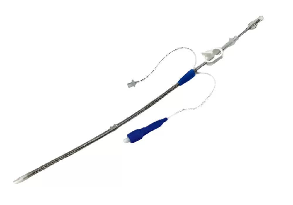 Medtronic Gundry Silicone Rcsp Cannula With Manual-Inflate Smooth Cuff And Wirewound Body, 12.5in, 15Fr