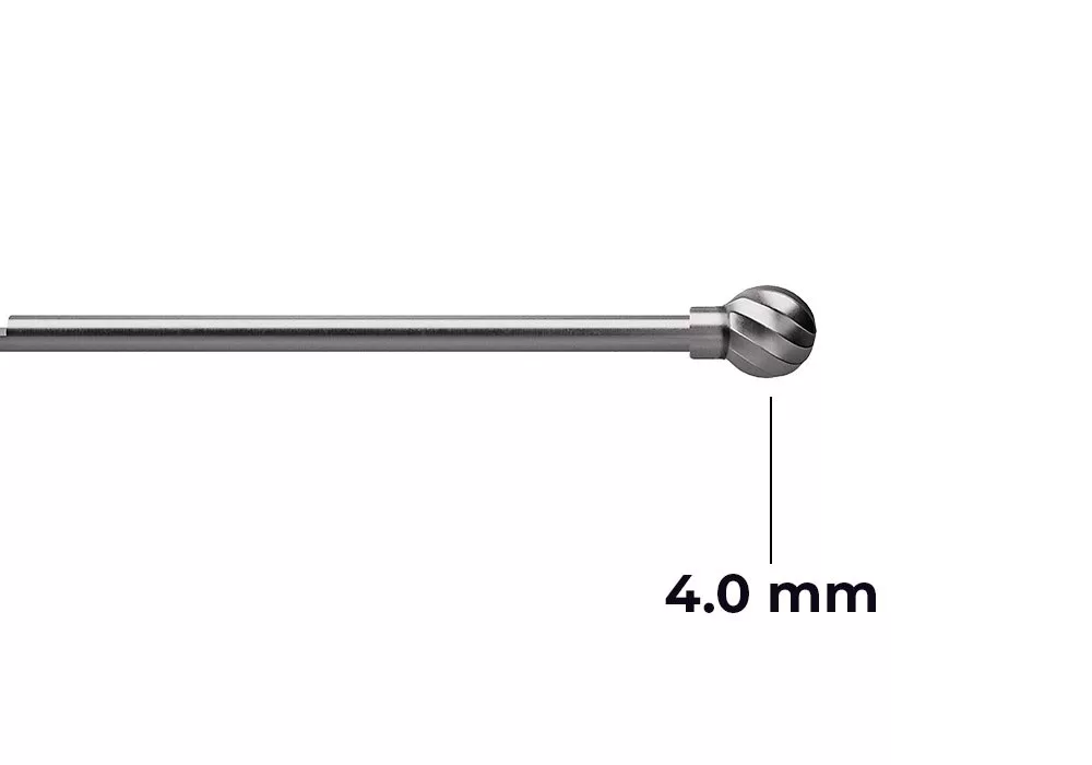 Stryker 4.0 mm Round Carbide Bur