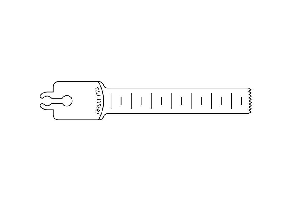 Stryker Sagittal Blade, Narrow, Thin, 12.5 x 73 x 0.64 mm