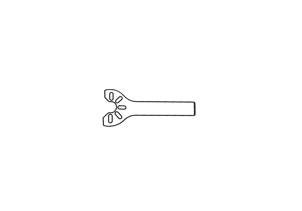 Stryker Micro Sagittal Blade Offset (5.5mm x 0.38mm x 29.6mm)