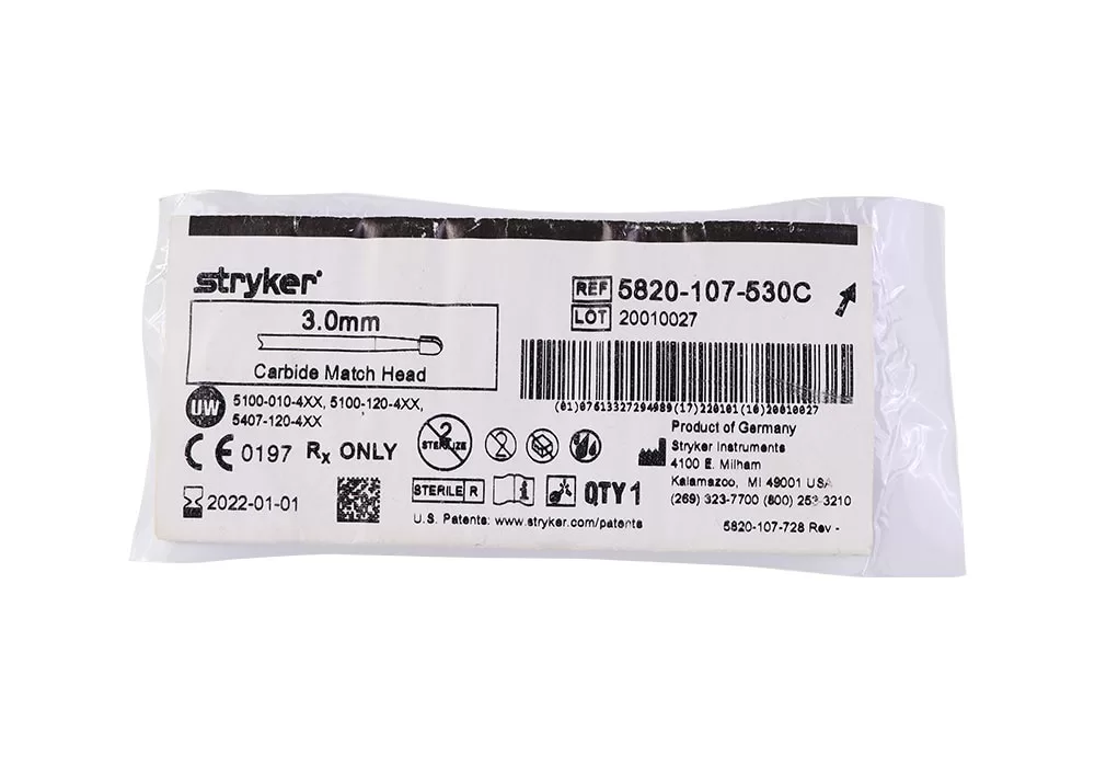 Stryker 3.0 mm Carbide Match Head