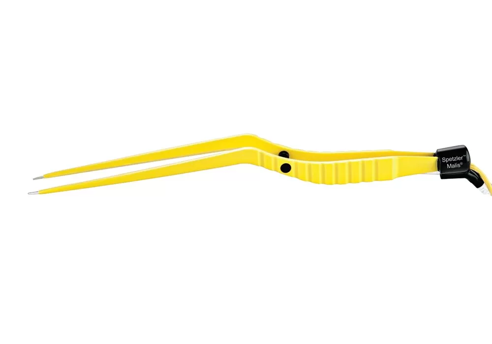 Stryker Disposable Spetzler-Malis Dual Irrigating Bipolar Forceps, 9", 1.5 mm Tip